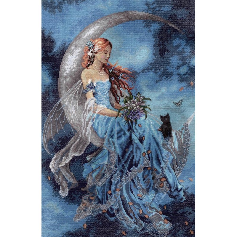 D70-35393 - Wind Moon Fairy siuvinėjimo rinkinys Dimensions