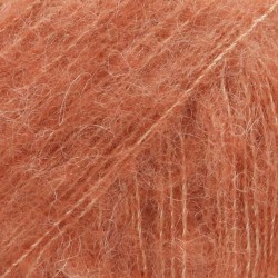 22 - blyški rūdžių DROPS Brushed Alpaca Silk